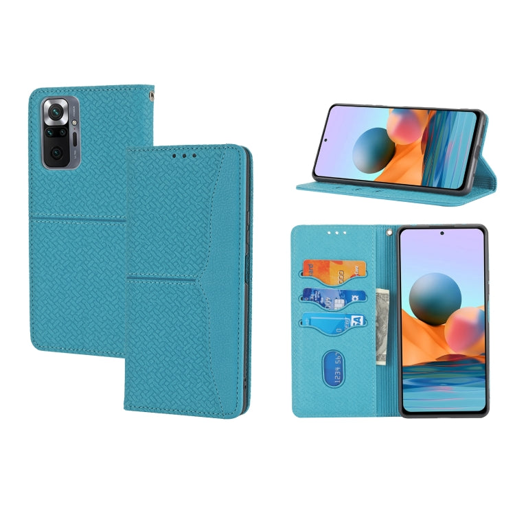 Woven Texture Stitching Magnetic Horizontal Flip PU Leather Phone Case, For Samsung Galaxy A03 International Version, For Xiaomi Redmi Note 11, For Samsung Galaxy A03 EU Version, For Xiaomi Redmi Note 11 Pro