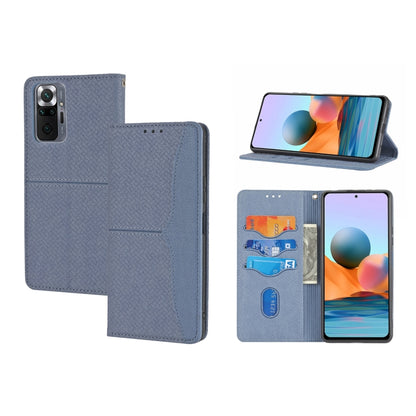 Woven Texture Stitching Magnetic Horizontal Flip PU Leather Phone Case, For Samsung Galaxy A03 International Version, For Xiaomi Redmi Note 11, For Samsung Galaxy A03 EU Version, For Xiaomi Redmi Note 11 Pro