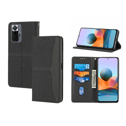 Woven Texture Stitching Magnetic Horizontal Flip PU Leather Phone Case, For Samsung Galaxy A03 International Version, For Xiaomi Redmi Note 11, For Samsung Galaxy A03 EU Version, For Xiaomi Redmi Note 11 Pro