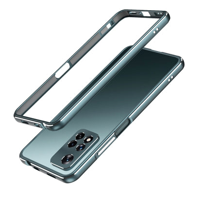 Aurora Series Lens Protector + Metal Frame Phone Case, For Xiaomi Redmi Note 11 Pro/11 Pro+