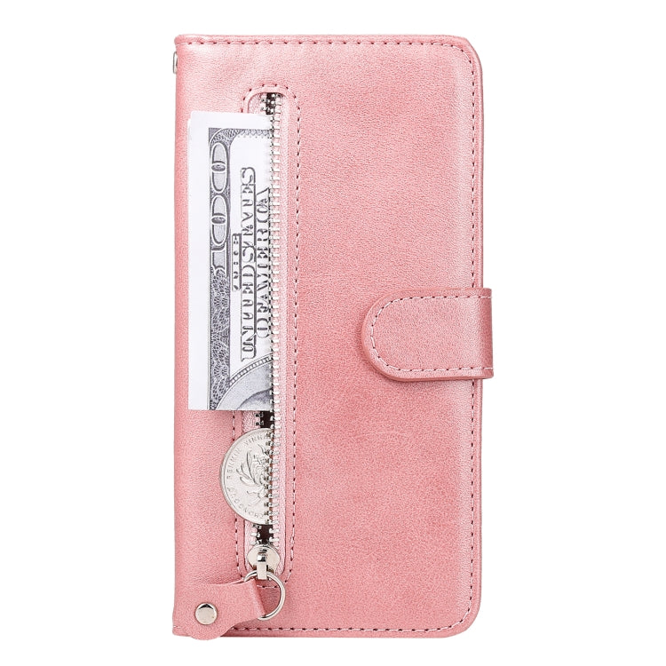 Calf Texture Zipper Horizontal Flip Leather Phone Case, For OPPO Realme 8i, For OPPO Realme GT Neo2, For OPPO Reno6 4G, For Huawei nova 8i / Honor 50 Lite