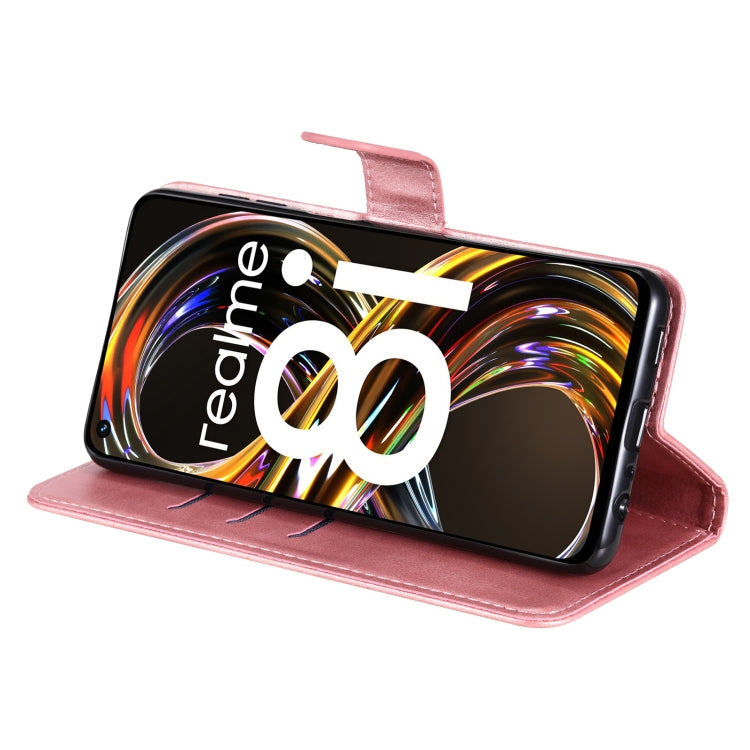 Calf Texture Zipper Horizontal Flip Leather Phone Case, For OPPO Realme 8i, For OPPO Realme GT Neo2, For OPPO Reno6 4G, For Huawei nova 8i / Honor 50 Lite