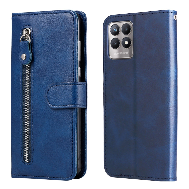 Calf Texture Zipper Horizontal Flip Leather Phone Case, For OPPO Realme 8i, For OPPO Realme GT Neo2, For OPPO Reno6 4G, For Huawei nova 8i / Honor 50 Lite