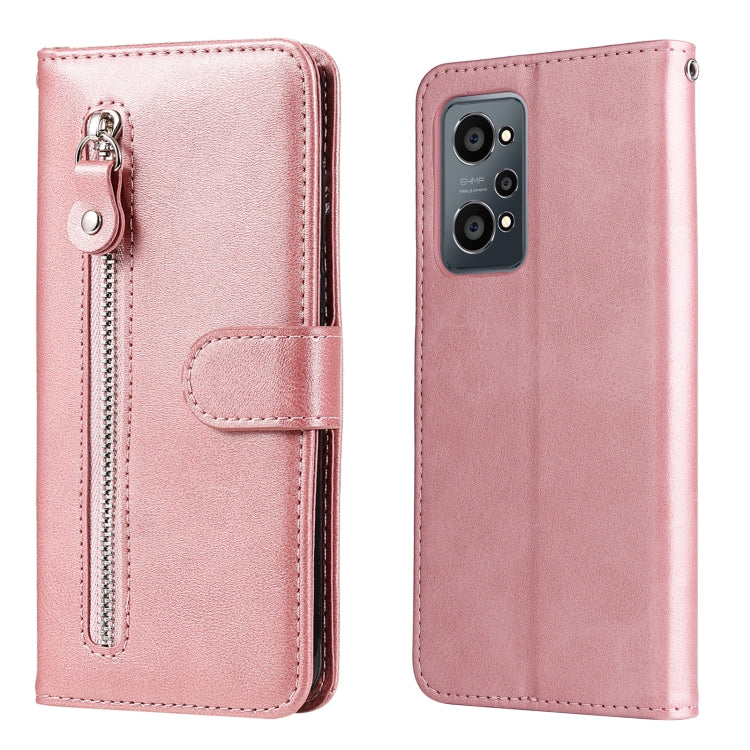 Calf Texture Zipper Horizontal Flip Leather Phone Case, For OPPO Realme 8i, For OPPO Realme GT Neo2, For OPPO Reno6 4G, For Huawei nova 8i / Honor 50 Lite