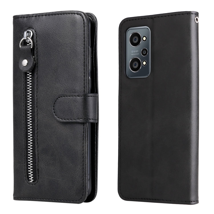 Calf Texture Zipper Horizontal Flip Leather Phone Case, For OPPO Realme 8i, For OPPO Realme GT Neo2, For OPPO Reno6 4G, For Huawei nova 8i / Honor 50 Lite