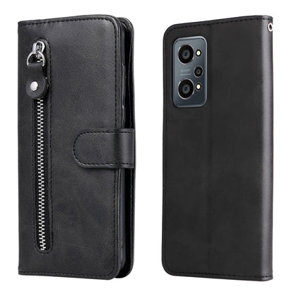 Calf Texture Zipper Horizontal Flip Leather Phone Case, For OPPO Realme 8i, For OPPO Realme GT Neo2, For OPPO Reno6 4G, For Huawei nova 8i / Honor 50 Lite