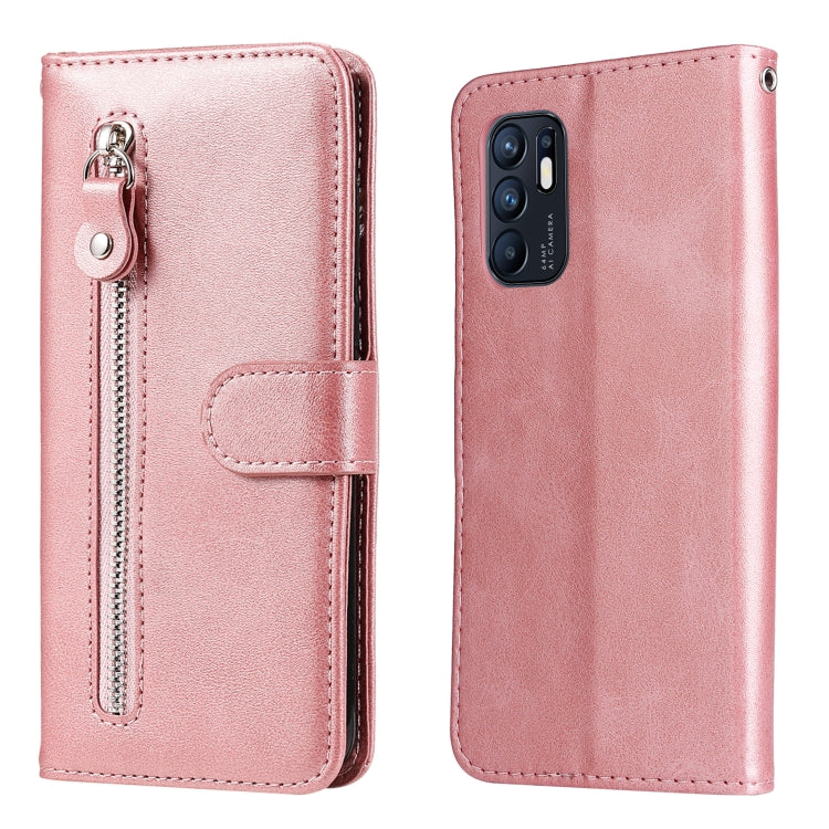 Calf Texture Zipper Horizontal Flip Leather Phone Case, For OPPO Realme 8i, For OPPO Realme GT Neo2, For OPPO Reno6 4G, For Huawei nova 8i / Honor 50 Lite