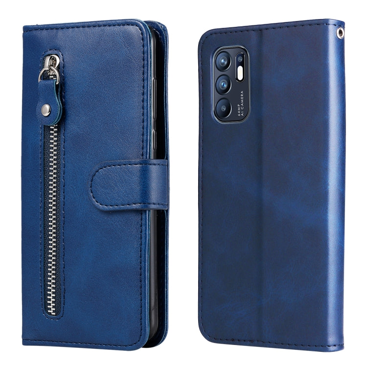 Calf Texture Zipper Horizontal Flip Leather Phone Case, For OPPO Realme 8i, For OPPO Realme GT Neo2, For OPPO Reno6 4G, For Huawei nova 8i / Honor 50 Lite
