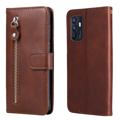 Calf Texture Zipper Horizontal Flip Leather Phone Case, For OPPO Realme 8i, For OPPO Realme GT Neo2, For OPPO Reno6 4G, For Huawei nova 8i / Honor 50 Lite