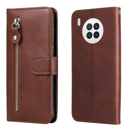 Calf Texture Zipper Horizontal Flip Leather Phone Case, For OPPO Realme 8i, For OPPO Realme GT Neo2, For OPPO Reno6 4G, For Huawei nova 8i / Honor 50 Lite