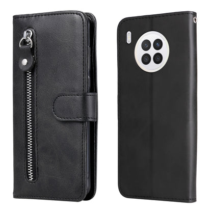Calf Texture Zipper Horizontal Flip Leather Phone Case, For OPPO Realme 8i, For OPPO Realme GT Neo2, For OPPO Reno6 4G, For Huawei nova 8i / Honor 50 Lite