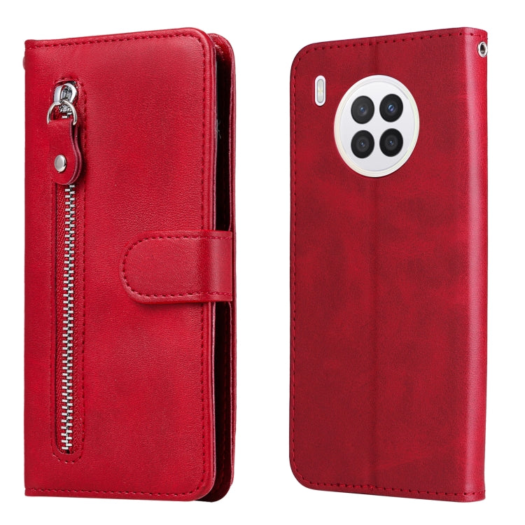 Calf Texture Zipper Horizontal Flip Leather Phone Case, For OPPO Realme 8i, For OPPO Realme GT Neo2, For OPPO Reno6 4G, For Huawei nova 8i / Honor 50 Lite