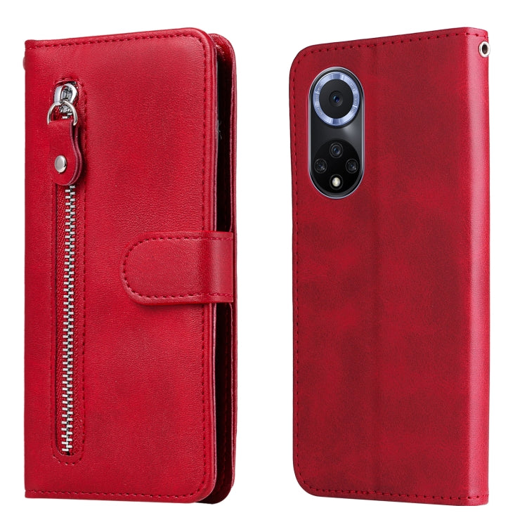 Calf Texture Zipper Horizontal Flip Leather Phone Case, For Huawei nova 9 / Honor 50 5G, For Samsung Galaxy A03S 164mm, For Samsung Galaxy A13 5G, For Samsung Galaxy M52 5G