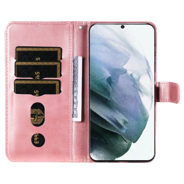 Calf Texture Zipper Horizontal Flip Leather Phone Case, For Samsung Galaxy S22 Ultra 5G, For Samsung Galaxy S22 5G, For Samsung Galaxy S22+ 5G