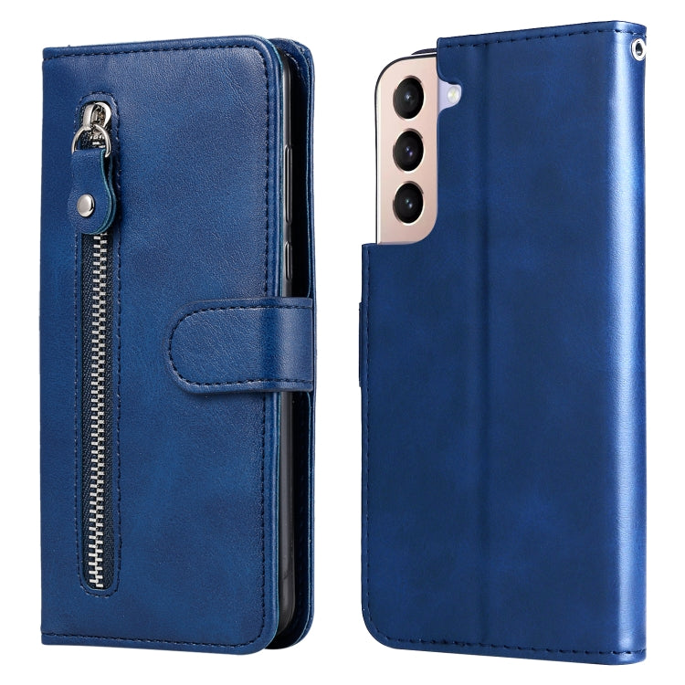 Calf Texture Zipper Horizontal Flip Leather Phone Case, For Samsung Galaxy S22 Ultra 5G, For Samsung Galaxy S22 5G, For Samsung Galaxy S22+ 5G