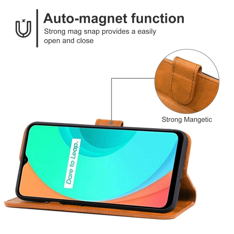 Leather Phone Case, For OPPO Find X2, For OPPO K7x, For OPPO Realme 6i India, For OPPO Realme C11 2021, For OPPO Realme Narzo 20, For OPPO Realme Q2, For OPPO Realme Q3 5G / Realme V13 5G / Q3i 5G / Realme 8 5G / Narzo 30 5G, For OPPO Realme Q3i 5G    ...