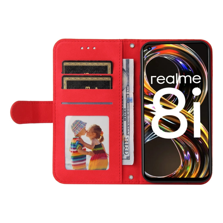 Skin Feel Life Tree Metal Button Horizontal Flip Leather Phone Case, For OPPO Realme 8i, For OPPO Realme GT NEO2, For OPPO Reno6 4G, For Huawei Nova 8i / Honor 50 Lite