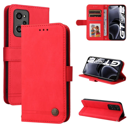 Skin Feel Life Tree Metal Button Horizontal Flip Leather Phone Case, For OPPO Realme 8i, For OPPO Realme GT NEO2, For OPPO Reno6 4G, For Huawei Nova 8i / Honor 50 Lite