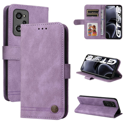 Skin Feel Life Tree Metal Button Horizontal Flip Leather Phone Case, For OPPO Realme 8i, For OPPO Realme GT NEO2, For OPPO Reno6 4G, For Huawei Nova 8i / Honor 50 Lite