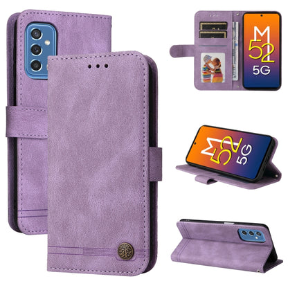 Skin Feel Life Tree Metal Button Horizontal Flip Leather Phone Case, For Huawei Nova 9 / Honor 50 5G, For Samsung Galaxy M52 5G, For Samsung Galaxy S22+ 5G, For Samsung Galaxy S22, For Samsung Galaxy S22 Ultra