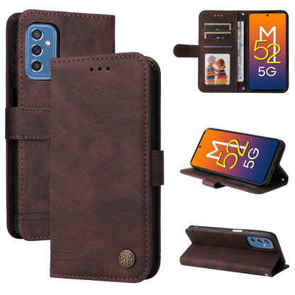 Skin Feel Life Tree Metal Button Horizontal Flip Leather Phone Case, For Huawei Nova 9 / Honor 50 5G, For Samsung Galaxy M52 5G, For Samsung Galaxy S22+ 5G, For Samsung Galaxy S22, For Samsung Galaxy S22 Ultra
