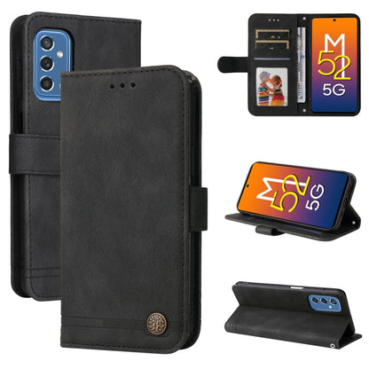 Skin Feel Life Tree Metal Button Horizontal Flip Leather Phone Case, For Huawei Nova 9 / Honor 50 5G, For Samsung Galaxy M52 5G, For Samsung Galaxy S22+ 5G, For Samsung Galaxy S22, For Samsung Galaxy S22 Ultra