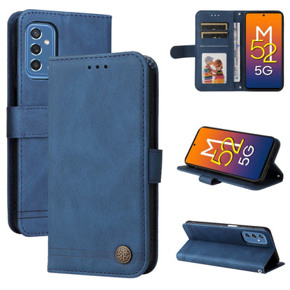 Skin Feel Life Tree Metal Button Horizontal Flip Leather Phone Case, For Huawei Nova 9 / Honor 50 5G, For Samsung Galaxy M52 5G, For Samsung Galaxy S22+ 5G, For Samsung Galaxy S22, For Samsung Galaxy S22 Ultra