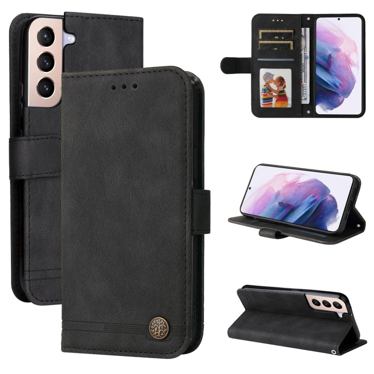Skin Feel Life Tree Metal Button Horizontal Flip Leather Phone Case, For Huawei Nova 9 / Honor 50 5G, For Samsung Galaxy M52 5G, For Samsung Galaxy S22+ 5G, For Samsung Galaxy S22, For Samsung Galaxy S22 Ultra