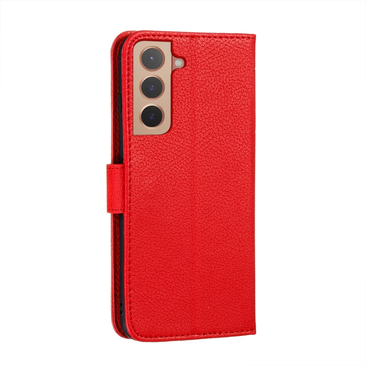 Feather Pattern Litchi Texture Leather Phone Case with Holder & Card Slots & Wallet, For Samsung Galaxy S22 5G, For Samsung Galaxy S22 Ultra 5G, For Samsung Galaxy S22+ 5G, For Xiaomi Redmi Note 11