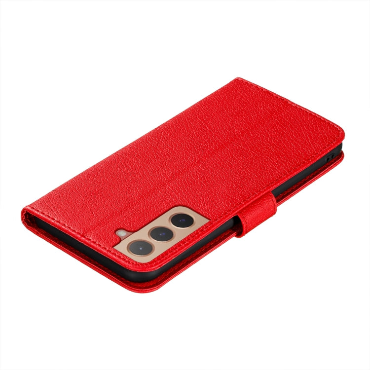 Feather Pattern Litchi Texture Leather Phone Case with Holder & Card Slots & Wallet, For Samsung Galaxy S22 5G, For Samsung Galaxy S22 Ultra 5G, For Samsung Galaxy S22+ 5G, For Xiaomi Redmi Note 11