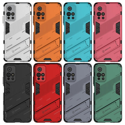 Punk Armor 2 in 1 PC + TPU Shockproof Phone Case with Invisible Holder, For Xiaomi Redmi Note 11 China, For Xiaomi Redmi Note 11 Pro / Note 11 Pro+