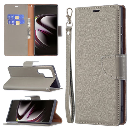 Litchi Texture Pure Color Horizontal Flip Leather Phone Case with Holder & Card Slots & Wallet & Lanyard, For Samsung Galaxy S22 Ultra 5G, For Samsung Galaxy S22 5G