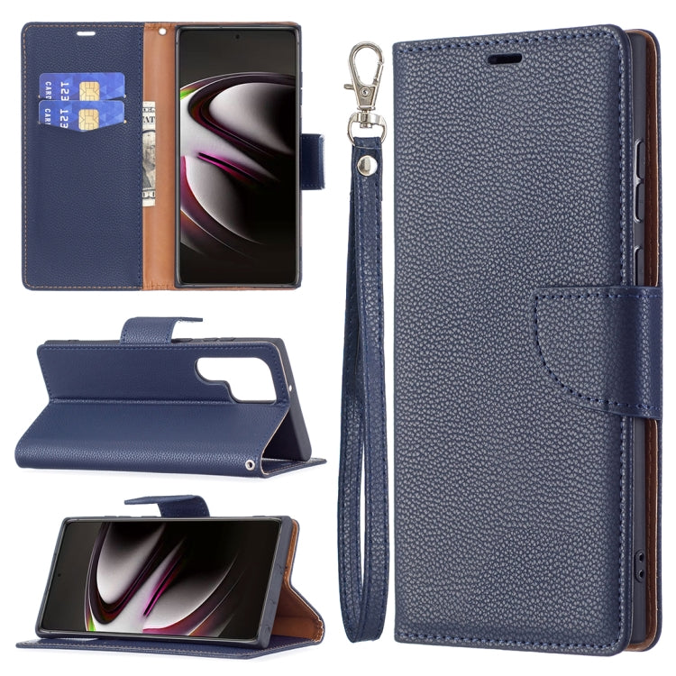 Litchi Texture Pure Color Horizontal Flip Leather Phone Case with Holder & Card Slots & Wallet & Lanyard, For Samsung Galaxy S22 Ultra 5G, For Samsung Galaxy S22 5G