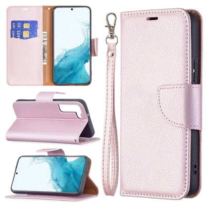 Litchi Texture Pure Color Horizontal Flip Leather Phone Case with Holder & Card Slots & Wallet & Lanyard, For Samsung Galaxy S22 Ultra 5G, For Samsung Galaxy S22 5G
