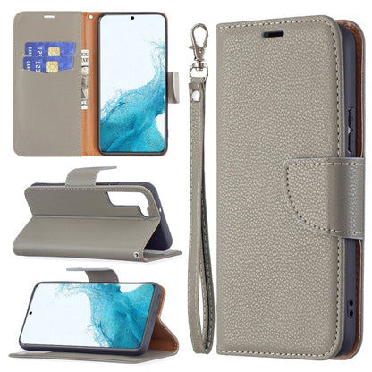 Litchi Texture Pure Color Horizontal Flip Leather Phone Case with Holder & Card Slots & Wallet & Lanyard, For Samsung Galaxy S22 Ultra 5G, For Samsung Galaxy S22 5G
