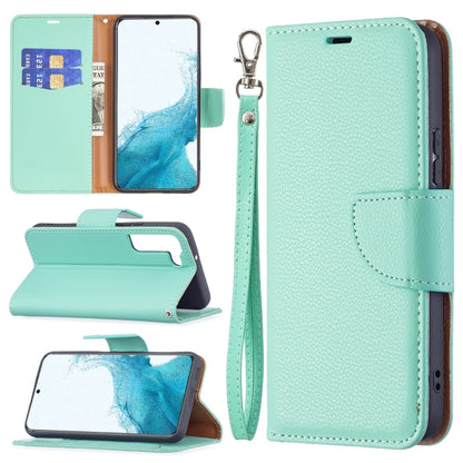 Litchi Texture Pure Color Horizontal Flip Leather Phone Case with Holder & Card Slots & Wallet & Lanyard, For Samsung Galaxy S22 Ultra 5G, For Samsung Galaxy S22 5G