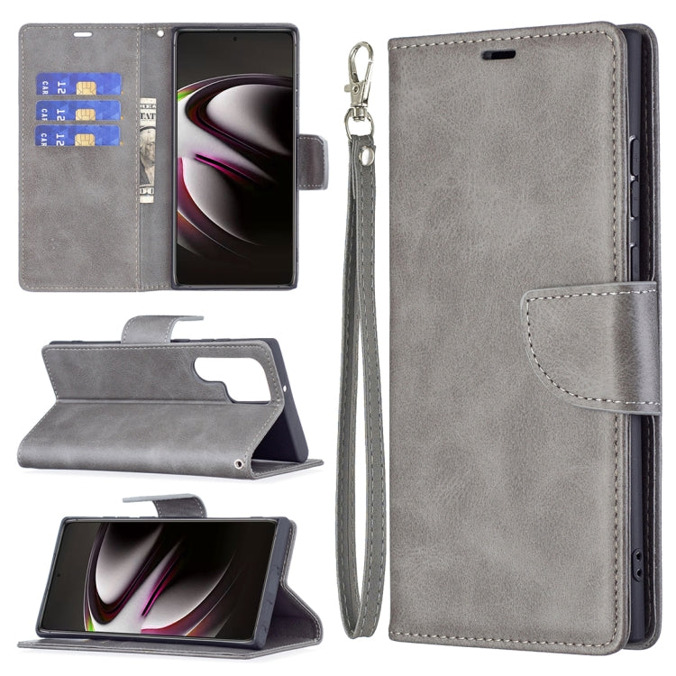 Retro Lambskin Texture Pure Color Horizontal Flip Leather Phone Case with Holder & Card Slots & Wallet & Lanyard, For Samsung Galaxy S22 Ultra 5G, For Samsung Galaxy S22 5G
