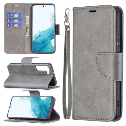 Retro Lambskin Texture Pure Color Horizontal Flip Leather Phone Case with Holder & Card Slots & Wallet & Lanyard, For Samsung Galaxy S22 Ultra 5G, For Samsung Galaxy S22 5G