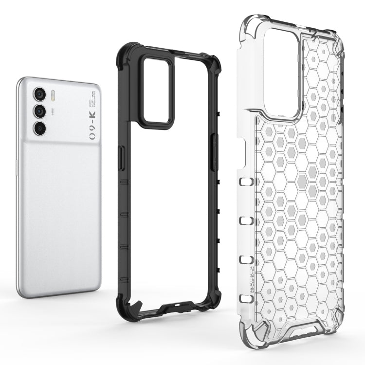 Shockproof Honeycomb PC + TPU Phone Case, For OPPO K9 Pro 5G, For OPPO K9s 5G, For OPPO Realme GT Neo2 5G, For OPPO Realme Narzo 50A, For OPPO Realme 8i