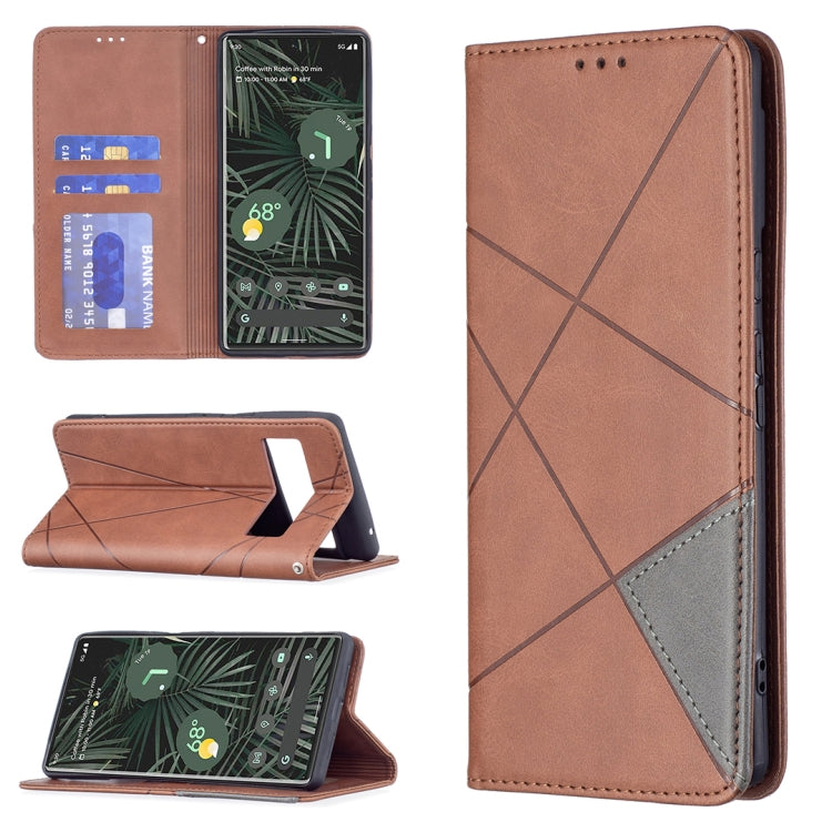 Prismatic Invisible Magnetic Horizontal Flip Phone Leather Case with Holder & Card Slots & Photo Frame, For Google Pixel 6 Pro, For Google Pixel 6, For Xiaomi Redmi Note 11 5G, For Samsung Galaxy A13 5G, For Samsung Galaxy M52 5G