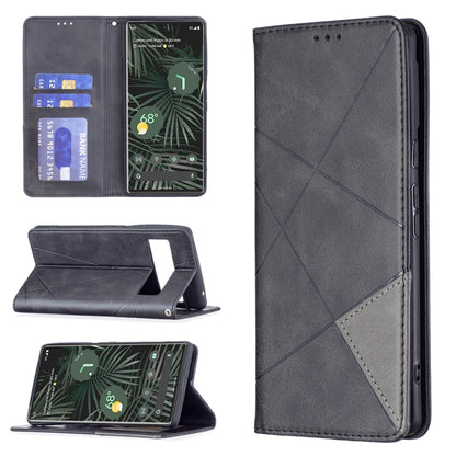 Prismatic Invisible Magnetic Horizontal Flip Phone Leather Case with Holder & Card Slots & Photo Frame, For Google Pixel 6 Pro, For Google Pixel 6, For Xiaomi Redmi Note 11 5G, For Samsung Galaxy A13 5G, For Samsung Galaxy M52 5G