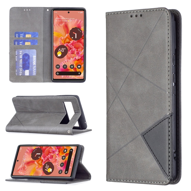 Prismatic Invisible Magnetic Horizontal Flip Phone Leather Case with Holder & Card Slots & Photo Frame, For Google Pixel 6 Pro, For Google Pixel 6, For Xiaomi Redmi Note 11 5G, For Samsung Galaxy A13 5G, For Samsung Galaxy M52 5G