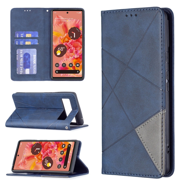 Prismatic Invisible Magnetic Horizontal Flip Phone Leather Case with Holder & Card Slots & Photo Frame, For Google Pixel 6 Pro, For Google Pixel 6, For Xiaomi Redmi Note 11 5G, For Samsung Galaxy A13 5G, For Samsung Galaxy M52 5G