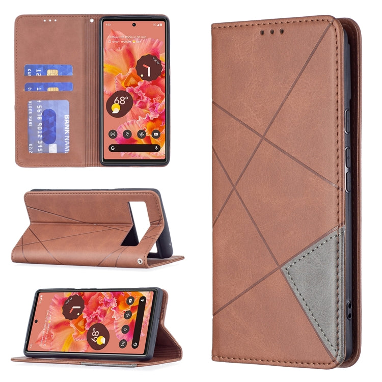 Prismatic Invisible Magnetic Horizontal Flip Phone Leather Case with Holder & Card Slots & Photo Frame, For Google Pixel 6 Pro, For Google Pixel 6, For Xiaomi Redmi Note 11 5G, For Samsung Galaxy A13 5G, For Samsung Galaxy M52 5G