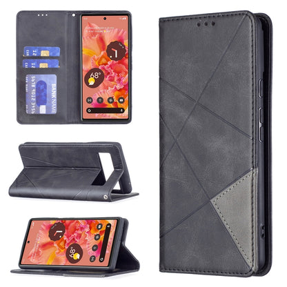 Prismatic Invisible Magnetic Horizontal Flip Phone Leather Case with Holder & Card Slots & Photo Frame, For Google Pixel 6 Pro, For Google Pixel 6, For Xiaomi Redmi Note 11 5G, For Samsung Galaxy A13 5G, For Samsung Galaxy M52 5G
