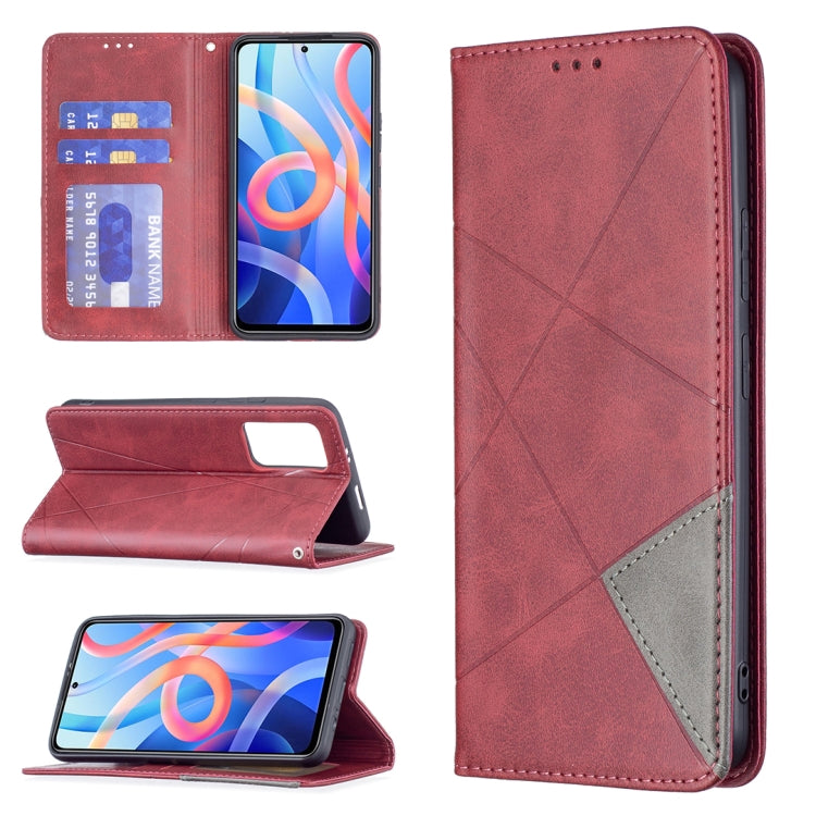 Prismatic Invisible Magnetic Horizontal Flip Phone Leather Case with Holder & Card Slots & Photo Frame, For Google Pixel 6 Pro, For Google Pixel 6, For Xiaomi Redmi Note 11 5G, For Samsung Galaxy A13 5G, For Samsung Galaxy M52 5G