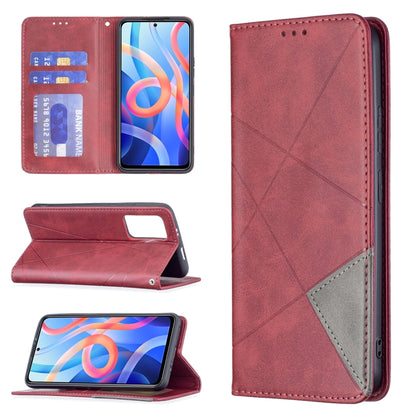 Prismatic Invisible Magnetic Horizontal Flip Phone Leather Case with Holder & Card Slots & Photo Frame, For Google Pixel 6 Pro, For Google Pixel 6, For Xiaomi Redmi Note 11 5G, For Samsung Galaxy A13 5G, For Samsung Galaxy M52 5G