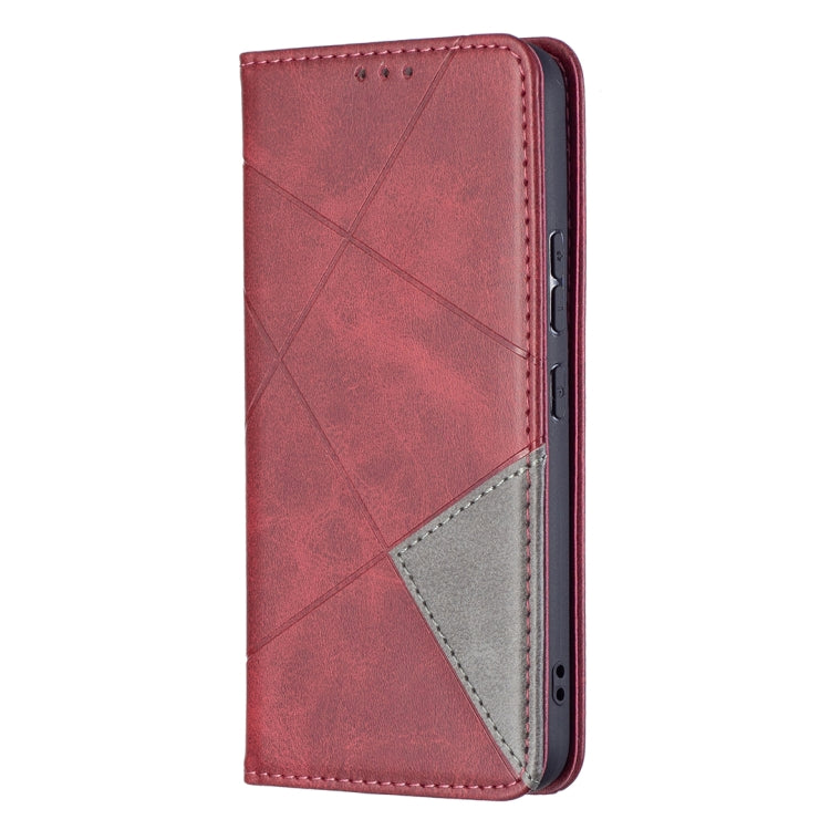 Prismatic Invisible Magnetic Horizontal Flip Phone Leather Case with Holder & Card Slots & Photo Frame, For Samsung Galaxy S22 5G, For Samsung Galaxy S22+ 5G, For Samsung Galaxy S22 Ultra 5G, For Xiaomi Redmi Note 11