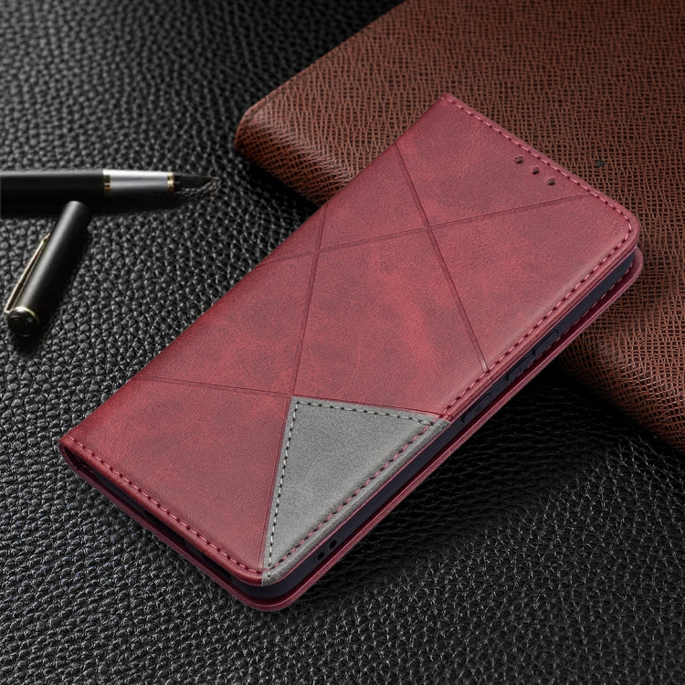 Prismatic Invisible Magnetic Horizontal Flip Phone Leather Case with Holder & Card Slots & Photo Frame, For Samsung Galaxy S22 5G, For Samsung Galaxy S22+ 5G, For Samsung Galaxy S22 Ultra 5G, For Xiaomi Redmi Note 11