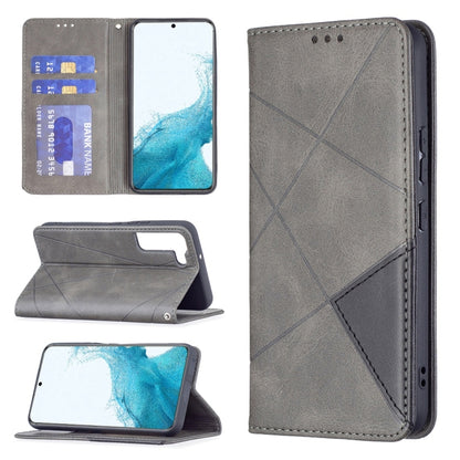 Prismatic Invisible Magnetic Horizontal Flip Phone Leather Case with Holder & Card Slots & Photo Frame, For Samsung Galaxy S22 5G, For Samsung Galaxy S22+ 5G, For Samsung Galaxy S22 Ultra 5G, For Xiaomi Redmi Note 11
